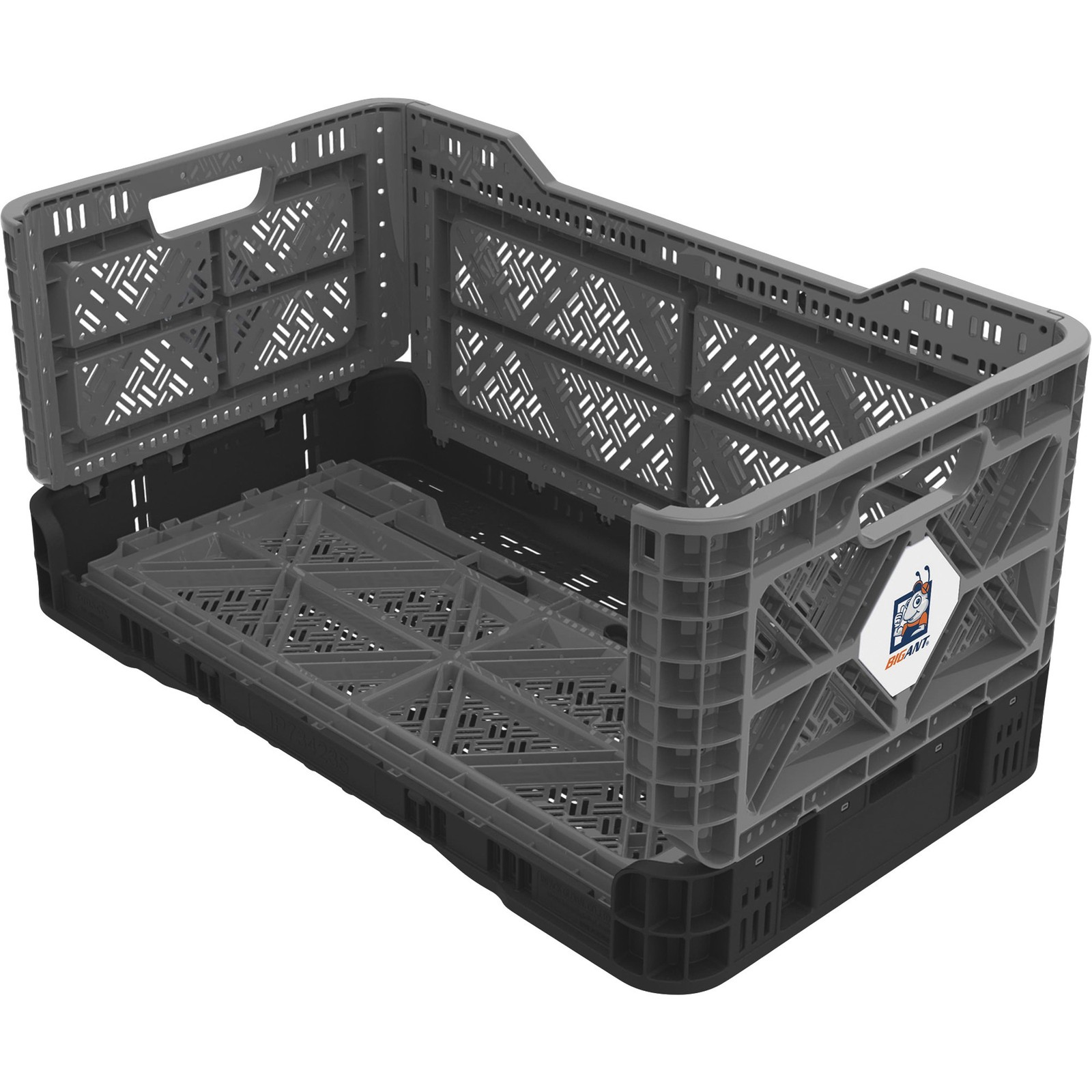 BIG ANT Collapsible Smart Crate, 23.8-Gallon, 265-Lb. Capacity, 16 9/16in.L x