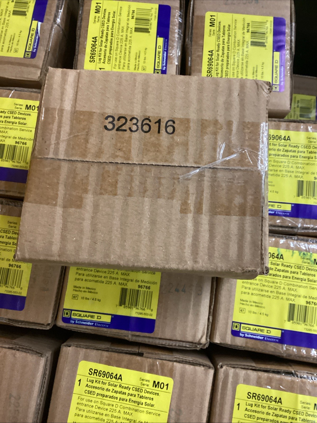 Square D SR69064A Lug Kit for Solar Ready CSED Devices *New Factory Sealed*