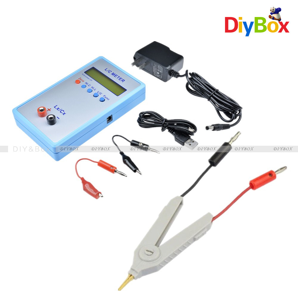 Handheld Capacitance Inductance L/C Meter LCR LC200A Multimeter Electric Bridge