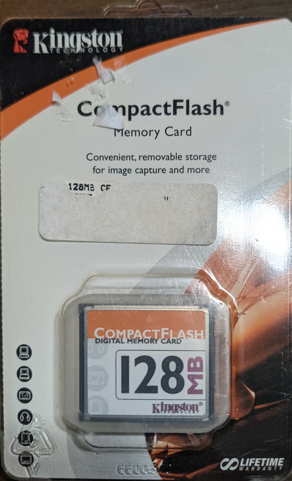 Kingston Technology CompactFlash Memory Card 128MB