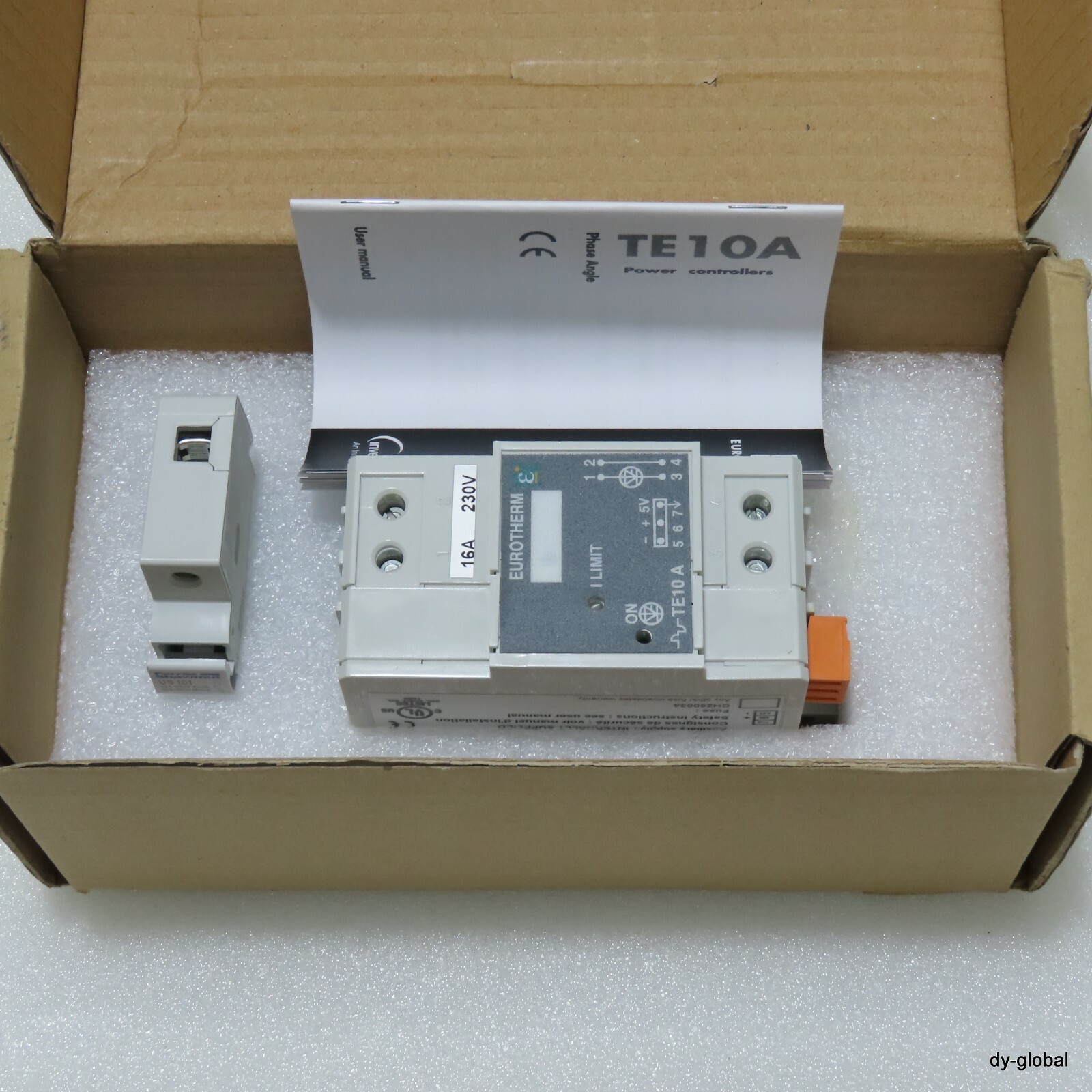 EUROTHERM NIB Ref:TE10A 16A/230V/4mA20/PA/ENG PON:274008 ELEC-I-1720=9C21