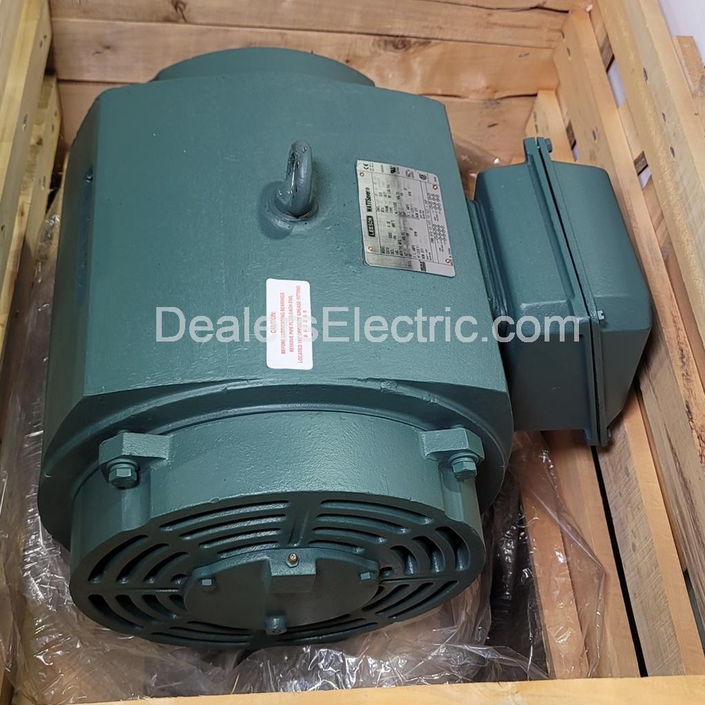 LEESON 25 HP 1200 RPM ODP 208/230/460V 324T 3 PHASE MOTOR 170002.60- NEW SURPLUS