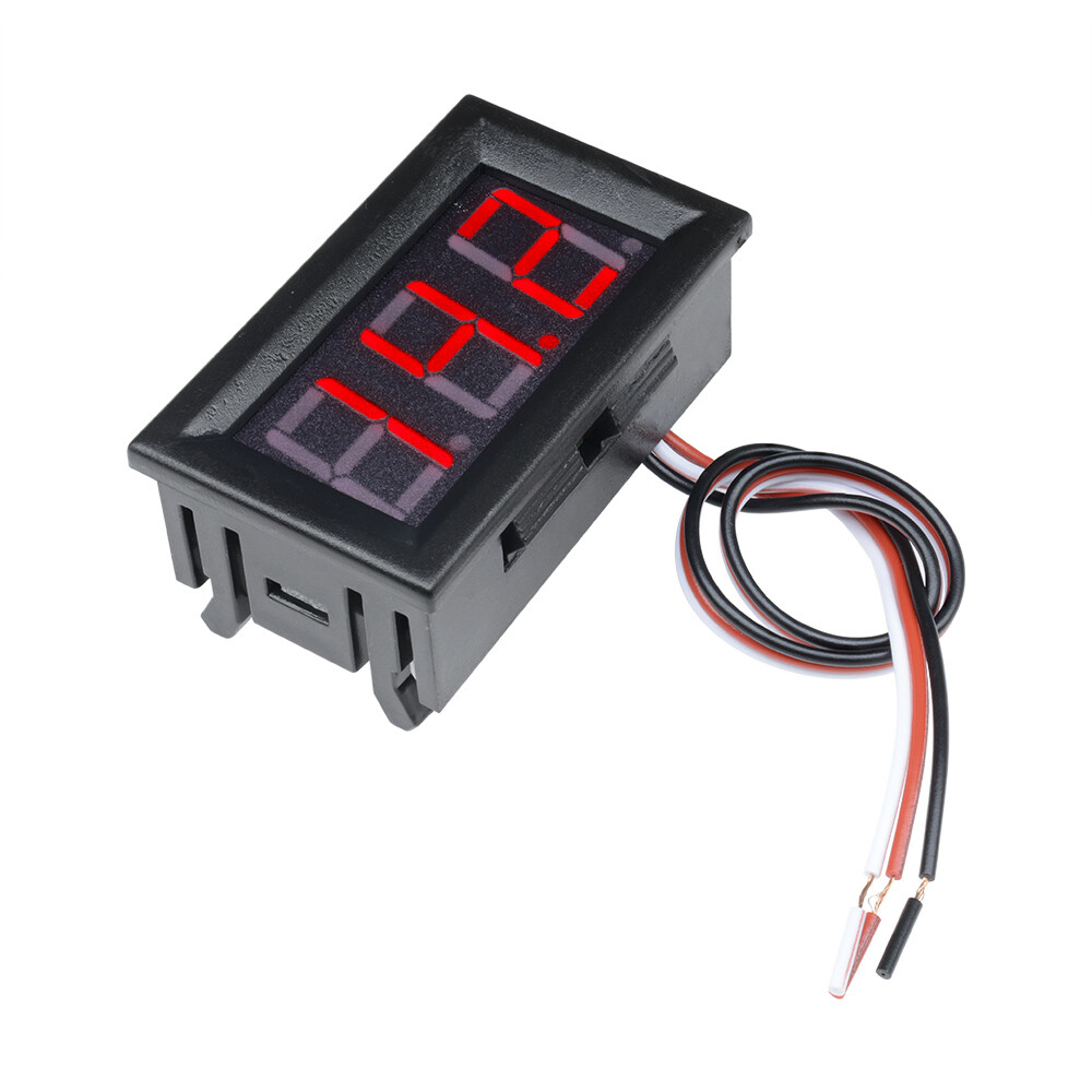 0.28/0.56In 2Wire 3Wire LED Digital Voltmeter Panel Accurate Meter Display NEW