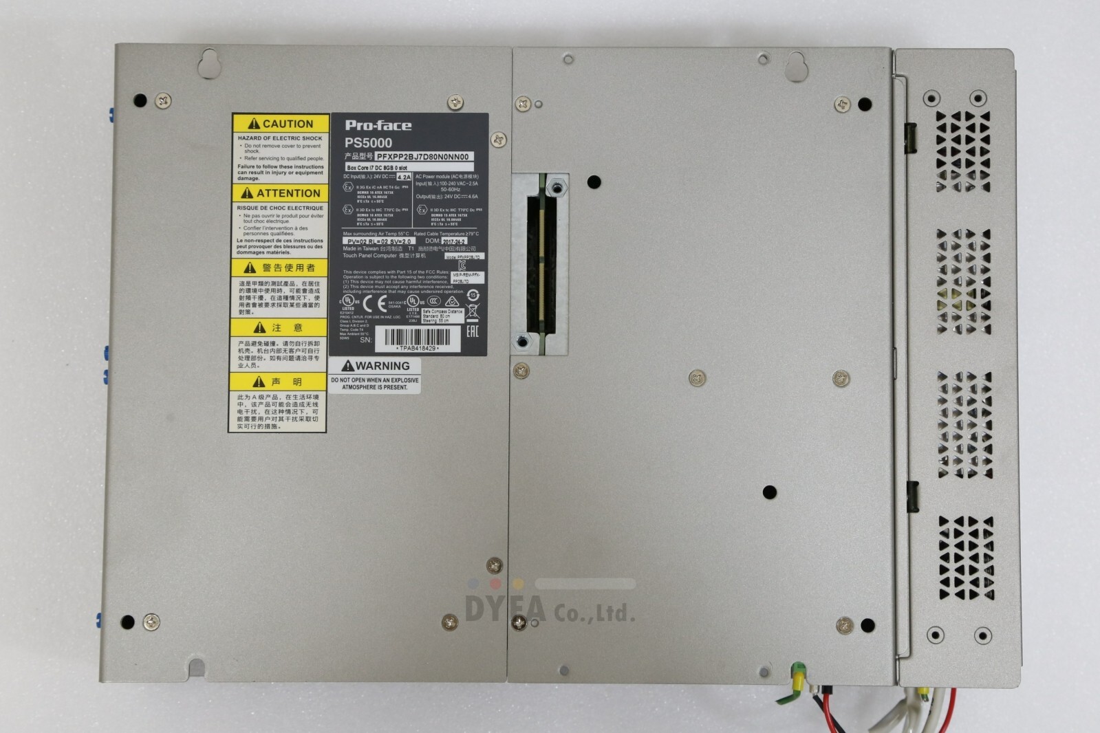 PROFACE used PS5000 Touch Panel Computer PFXPPD5700TA i7-4650U ELEC-I-3148=9A44