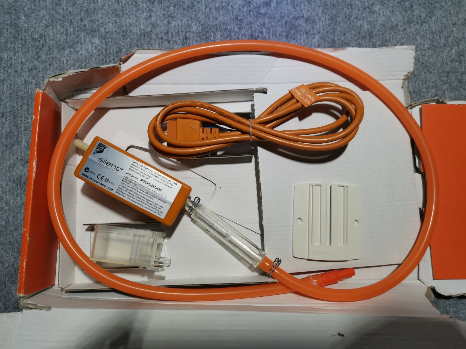 Aspen Pumps Silent+ Mini Orange N20453 Condensation Pump