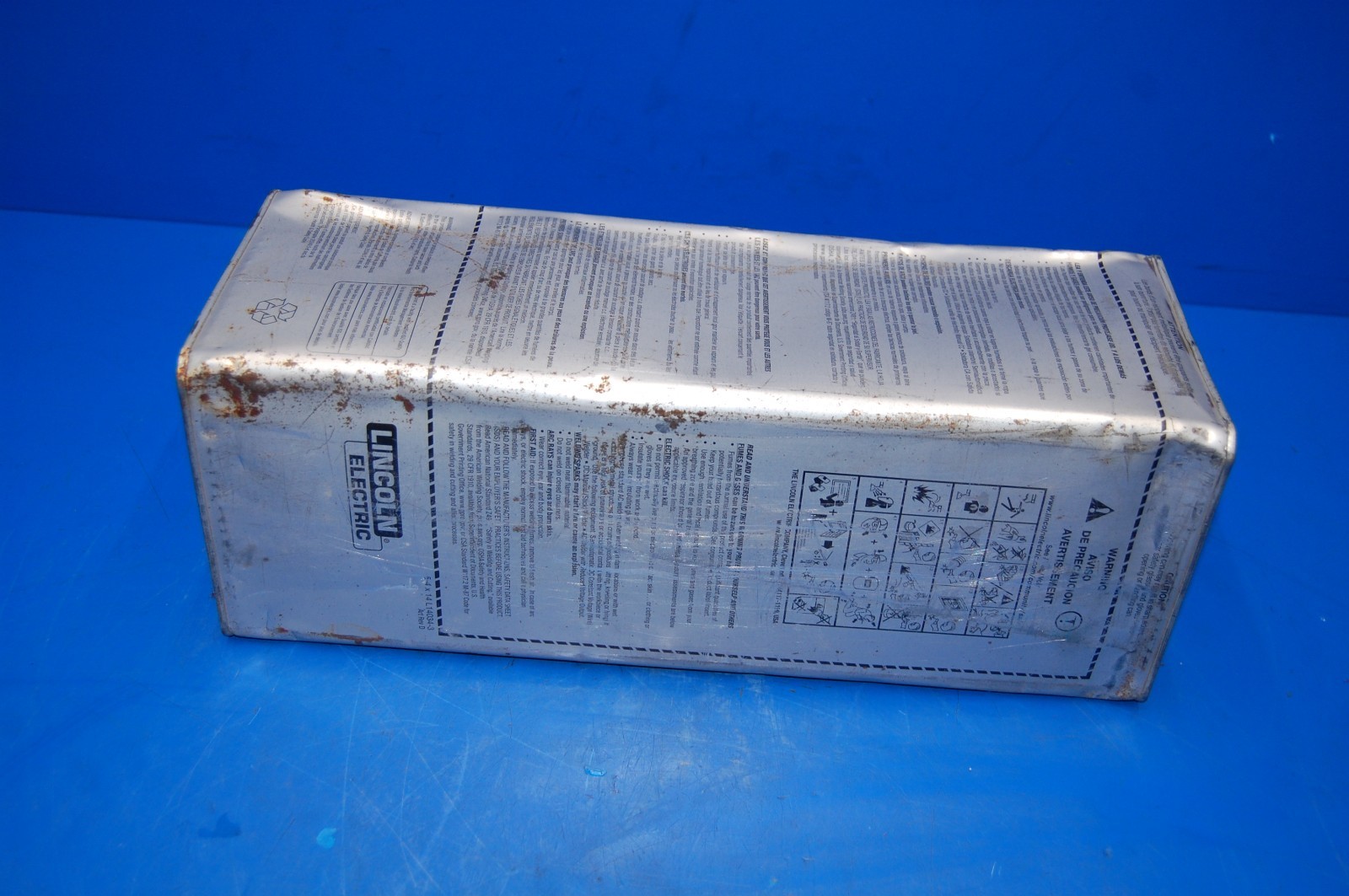 LINCOLN ELECTRIC FLEETWELD E6010 5/32″X14″ ED010285 50LB WELDING RODS ELECTRODES