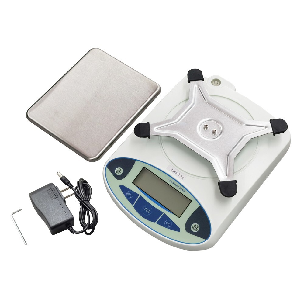 Weighing Electronic Balance High Precision Multifunction Lab Digital 30kg/0.1g