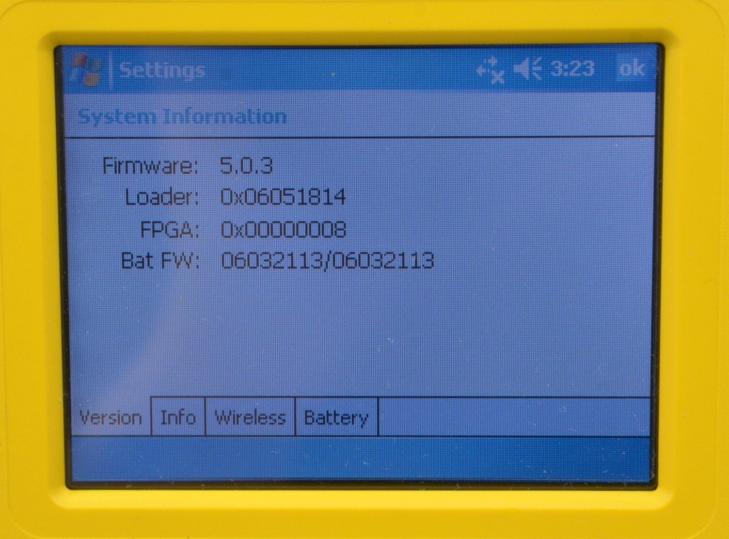 Trimble TDS Ranger X Series Handheld Field Computer Data Collector