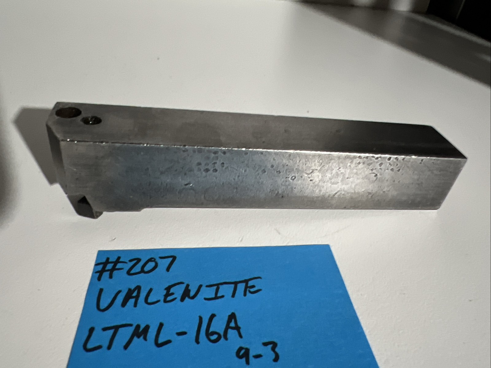 valenite LT-16A Indexible Carbide Lathe Toolholder 6”OAL 1”Shank Threading Turni