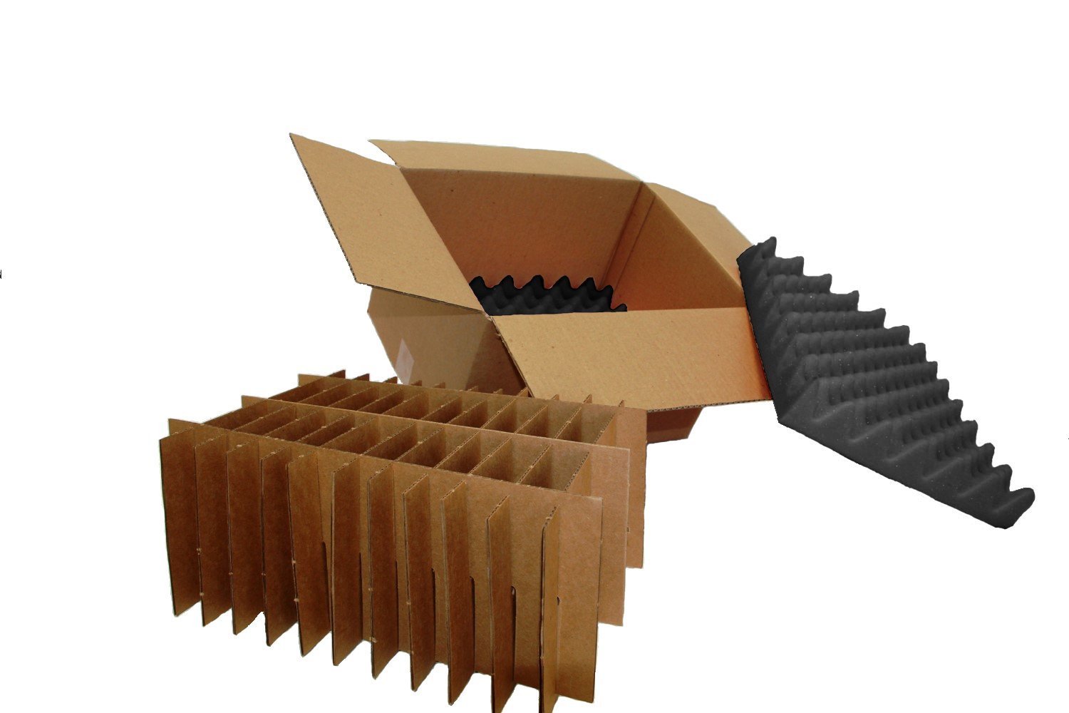 Hard Disk Drive Shipping Storage Box 20 Slots for Standard 3.5″ HDDs