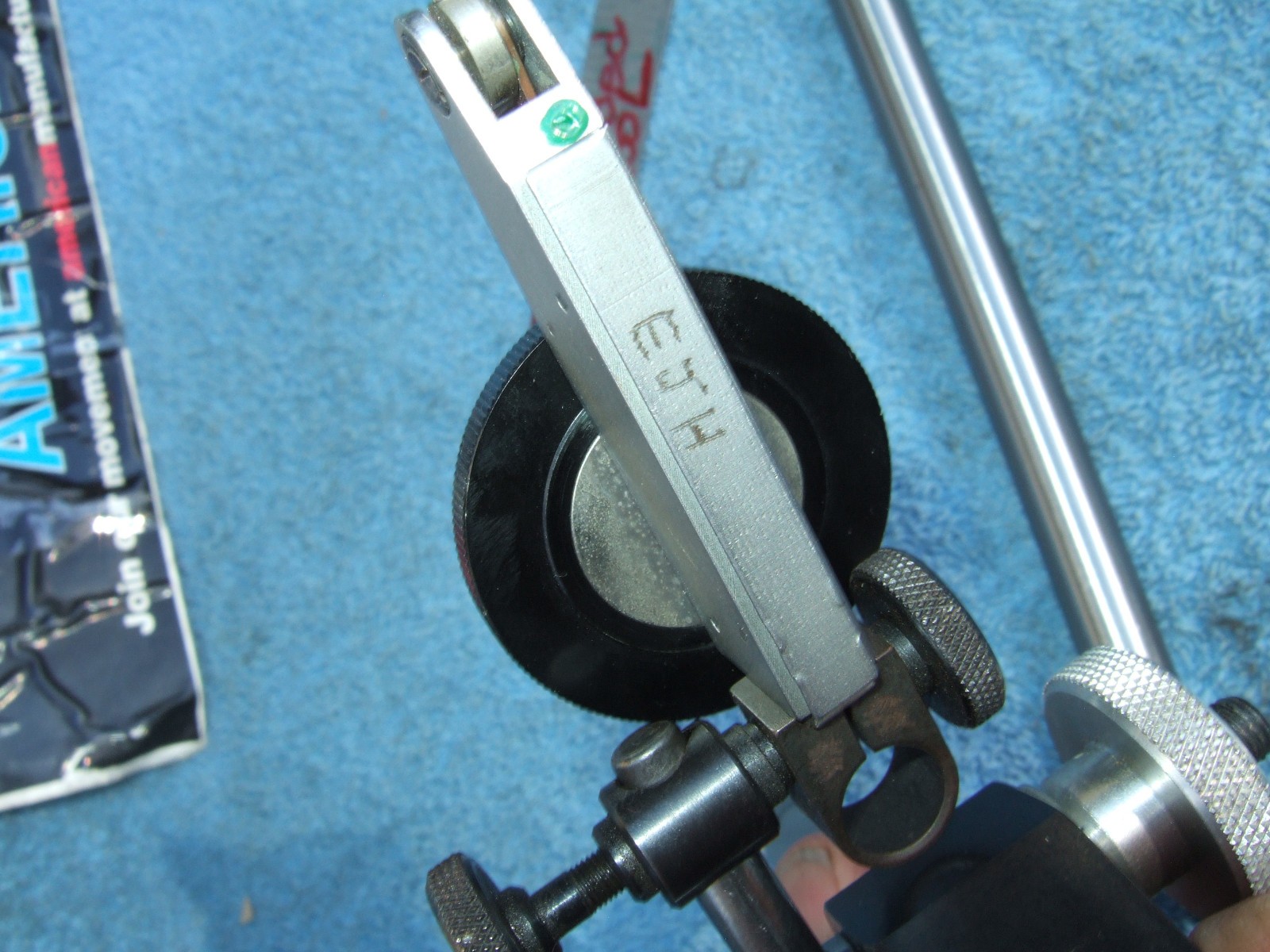 HERMANN SCHMID USED SURFACE GAGE MG-1 CLEAN INSPECTION TOOL GRINDER W/599-7033-3