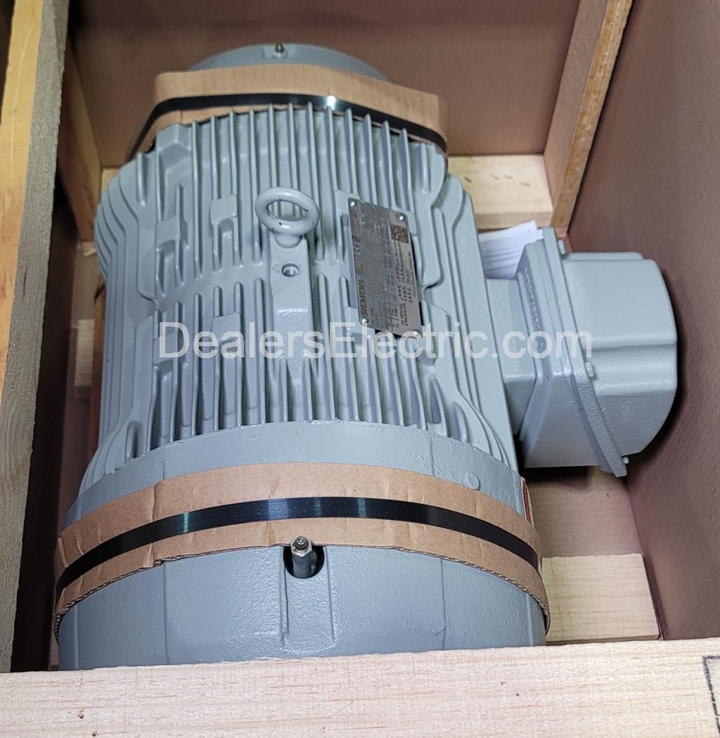 SIEMENS 10 HP 1200 RPM TEFC 230/460V 256TC FOOTLESS 3-PH MOTOR 1LE23212BC214GA3
