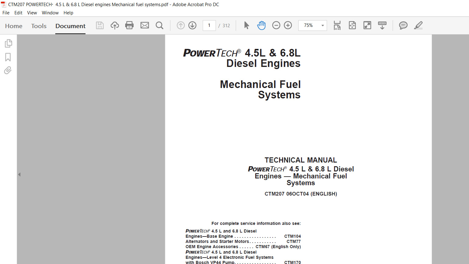 John Deere 310E Backhoe Loader Manual Technical Repair Test Engine Op. Set USB