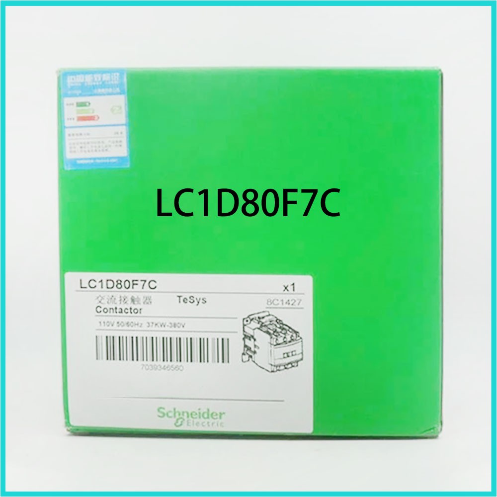Original manufacturer Schneide LC1D80F7C TeSys series AC Contactor Fast Shipping