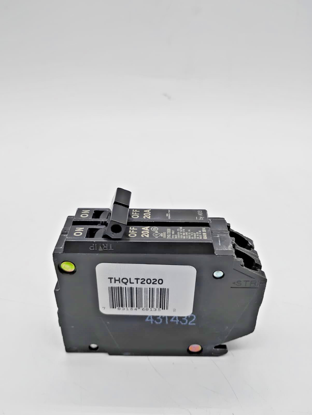 ABB Q-Line THQLT2020 20A Tandem Circuit Breaker Plug-in Mount