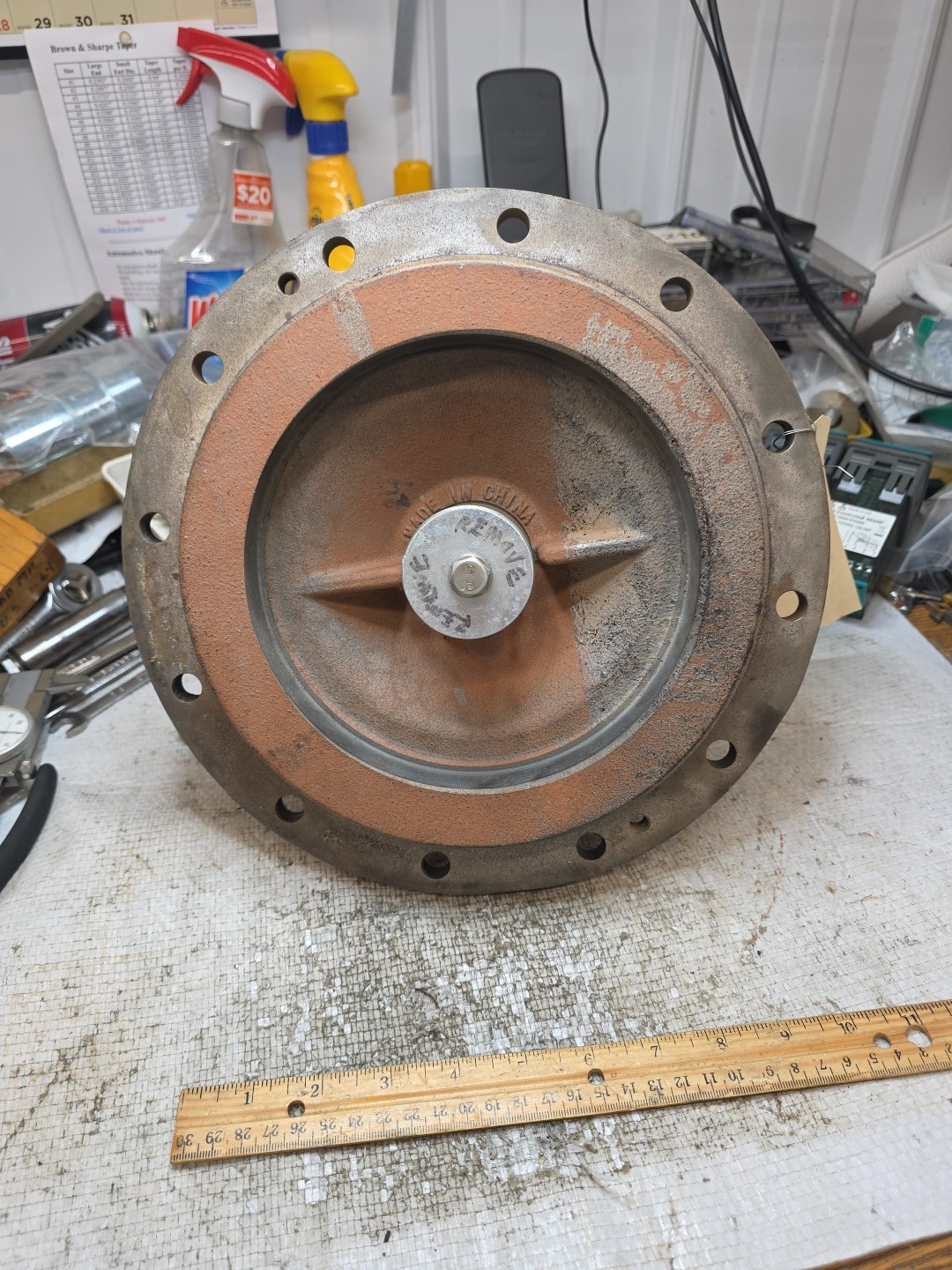 185011?See PicsBell & Gossett Bearing Frame Assembly NEW Seals & Bearings No Box