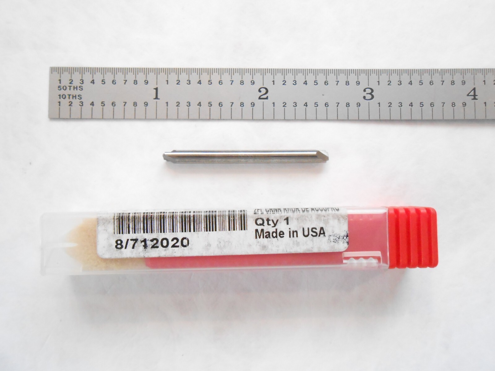 NEW ACCUPRO USA .020″ RADIUS X 1-1/2″ L 2FL D.E. CARBIDE CORNER ROUNDING ENDMILL