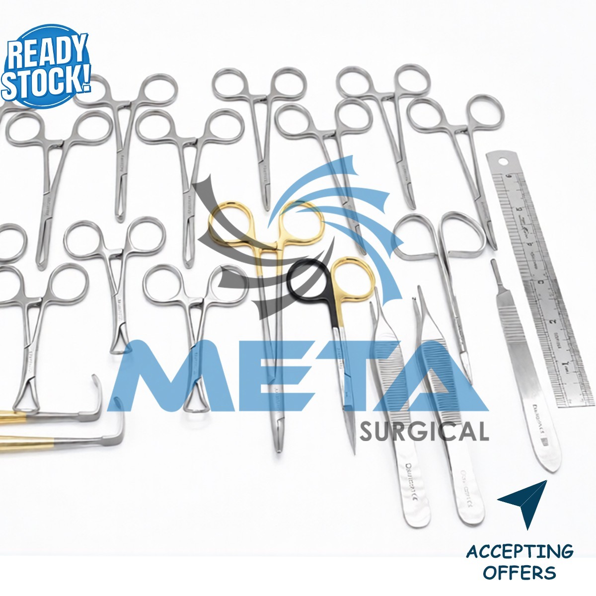 Labiaplasty Vaginoplasty Instruments Set | Gynecologic Cosmetic Surgery Kit