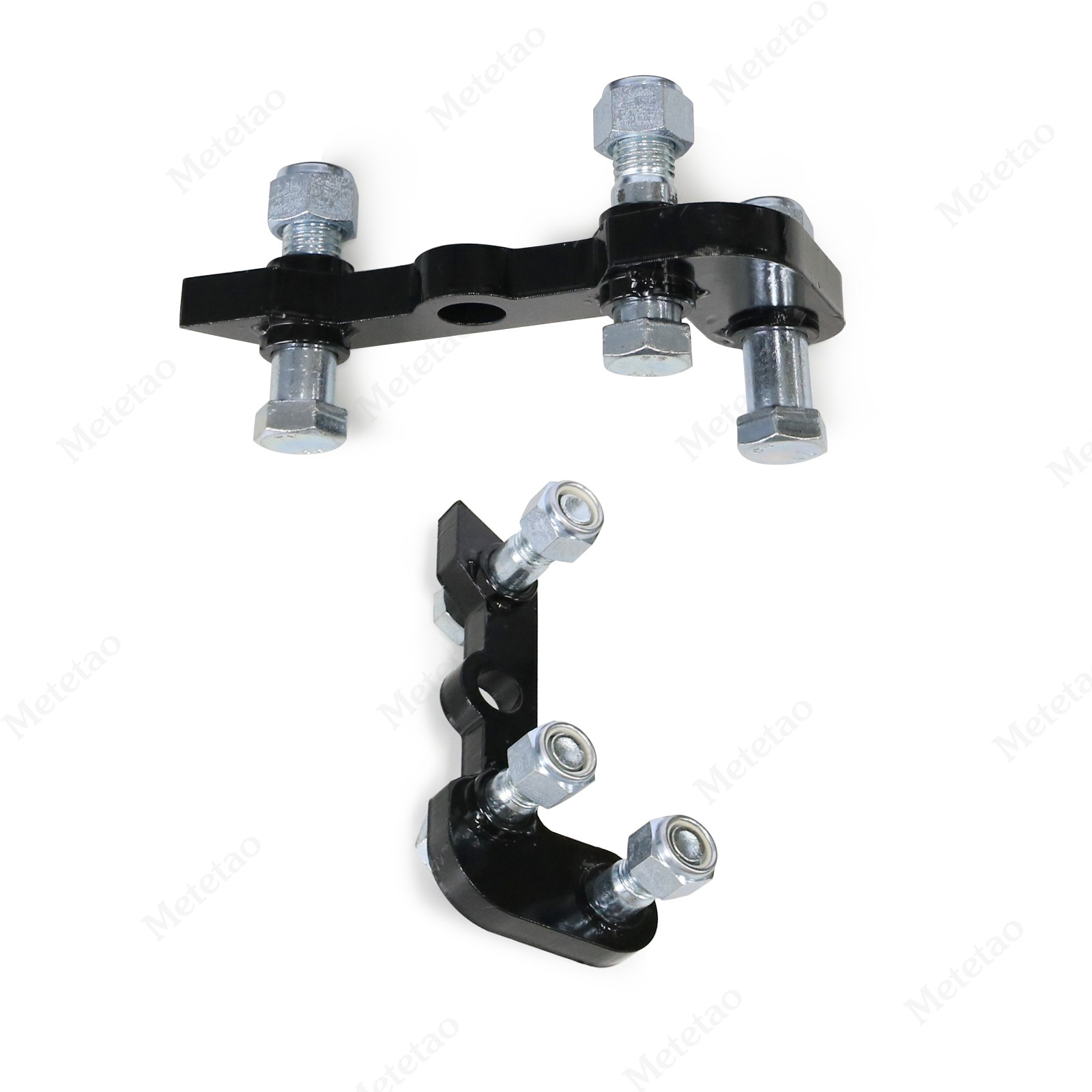 L-Shaped 3-Holes Bracket Hydraulic Thumb Clip Fits Mini Excavators Attachments