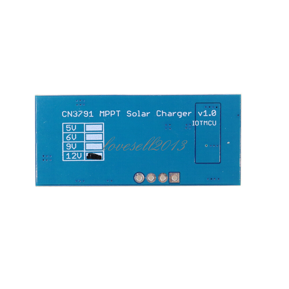 MPPT Solar Panel Regulator Controller Charger 6/9/12V CN3791 For Lithium Battery