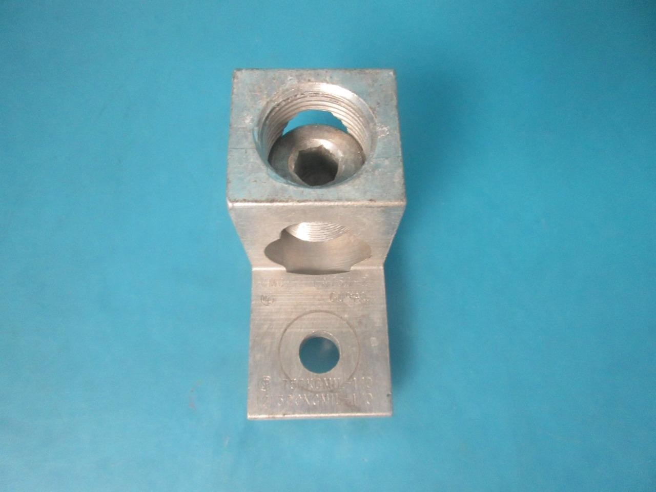 LOT OF 5 NEW CMC LA750-2 ALUMINUM SINGLE CONDUCTOR MECHANICAL LUG 750KCMIL-1/0