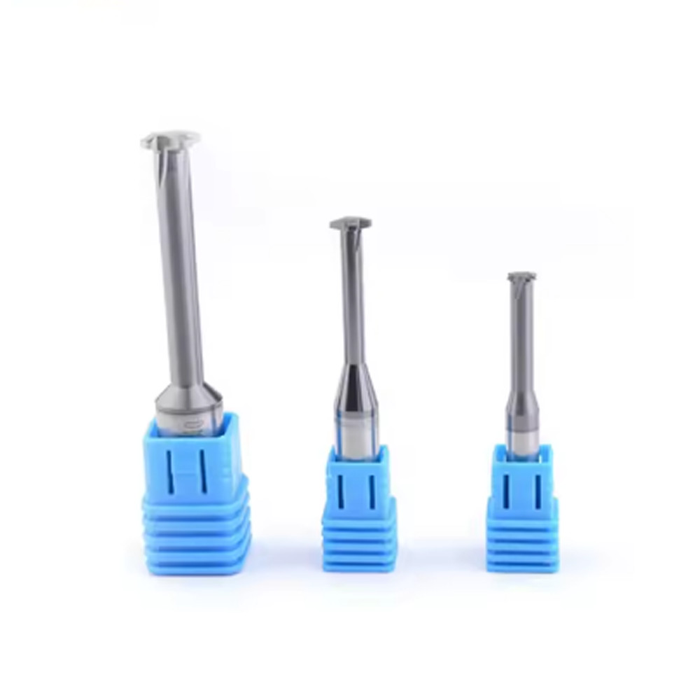 KLOT Coated ACME 29° Trapezoid Solid Carbide Single Teeth Inch Thread Mill CNC