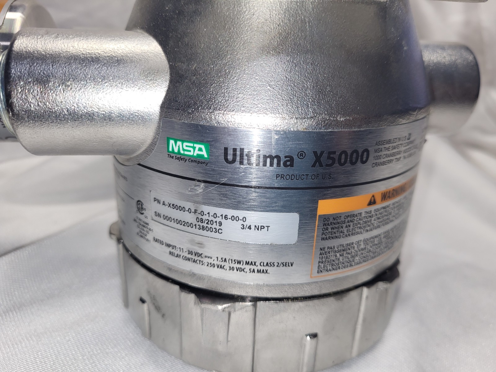 MSA Ultima X5000 Gas Monitor