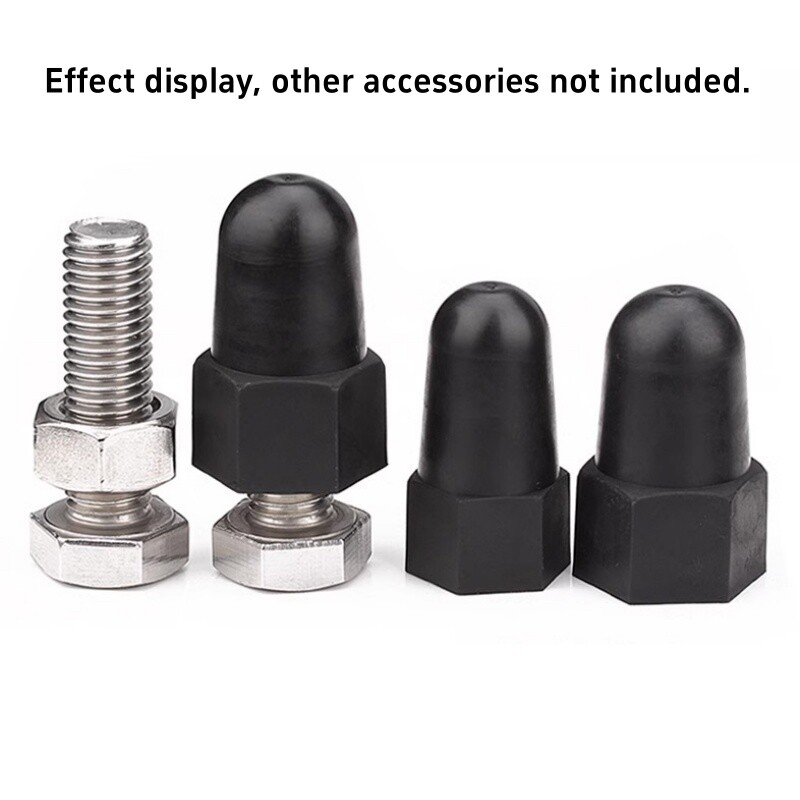 Bolt Nut Protection Caps Cover Hex Screw Plastic Hexagonal M6M8M10M12M14M16~M30