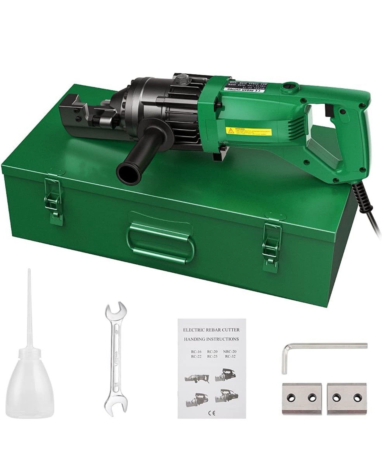 Anbull 900W Electric Hydraulic Rebar Cutter, Cutting up to 5/8 In 4-16mm #5 Reba