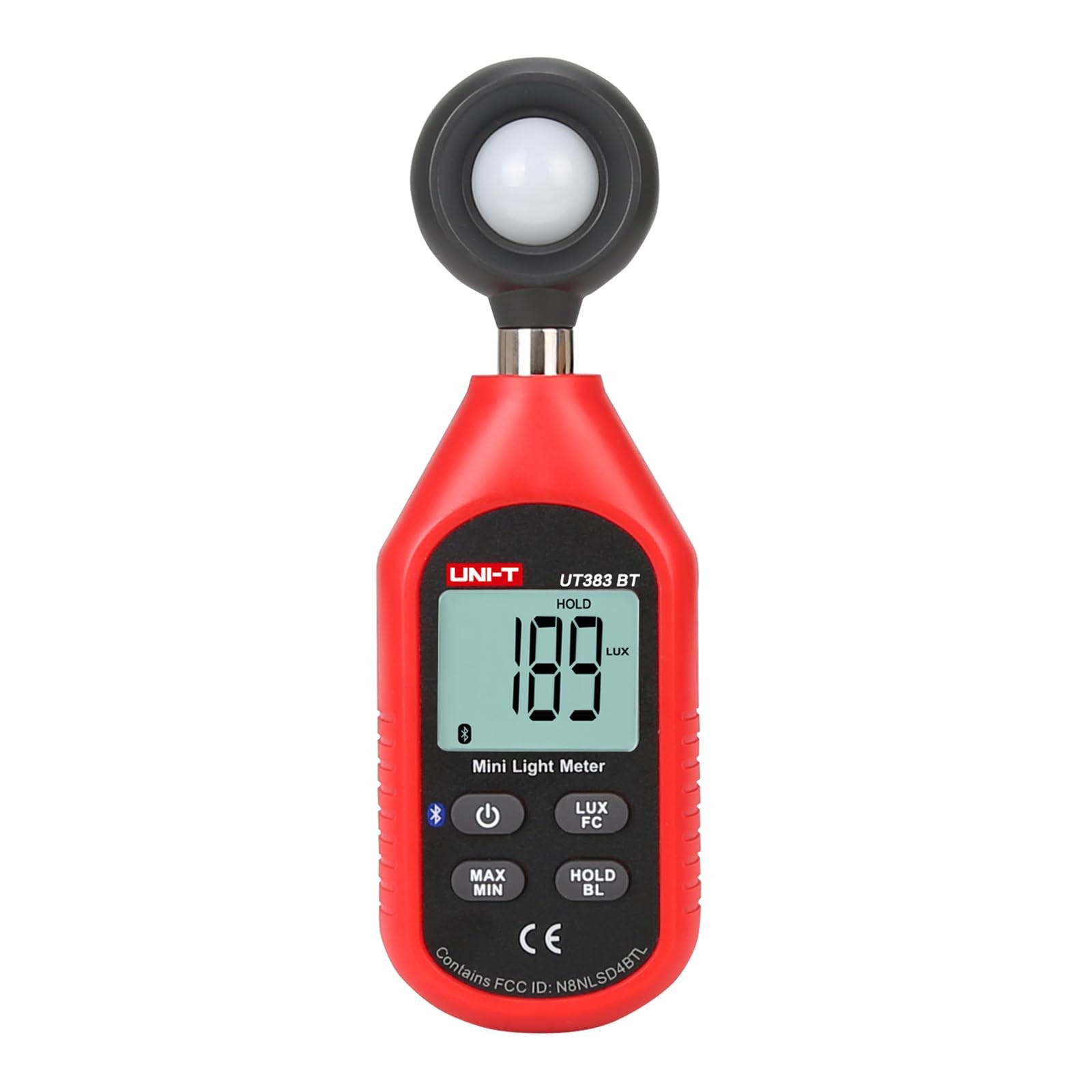 UT383BT Mini Light Meter Digital Bluetooth Luxometer 199900Lux 18500FC