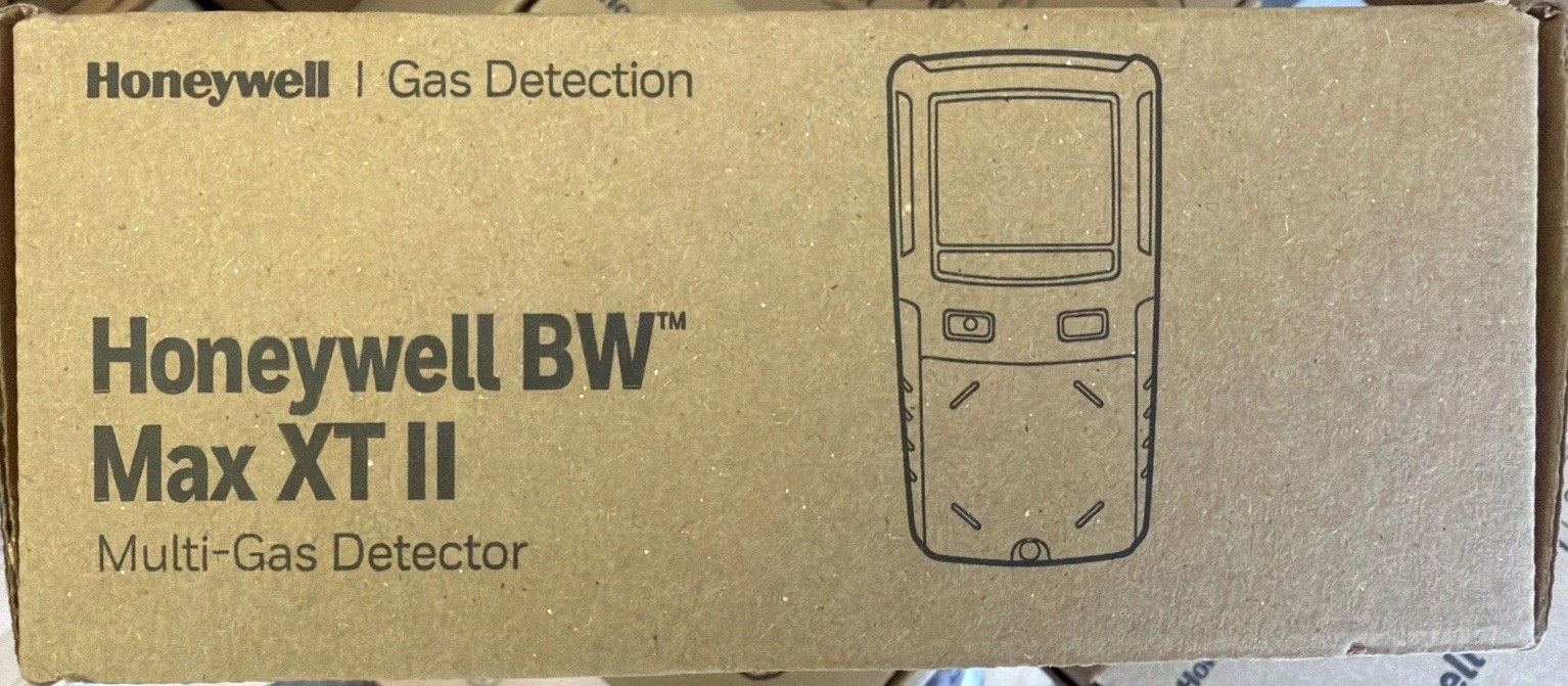 Honeywell BW Gas Alert Max XT II – CH₄ O₂ CO H₂S Detector Calibrated 2/16/2026