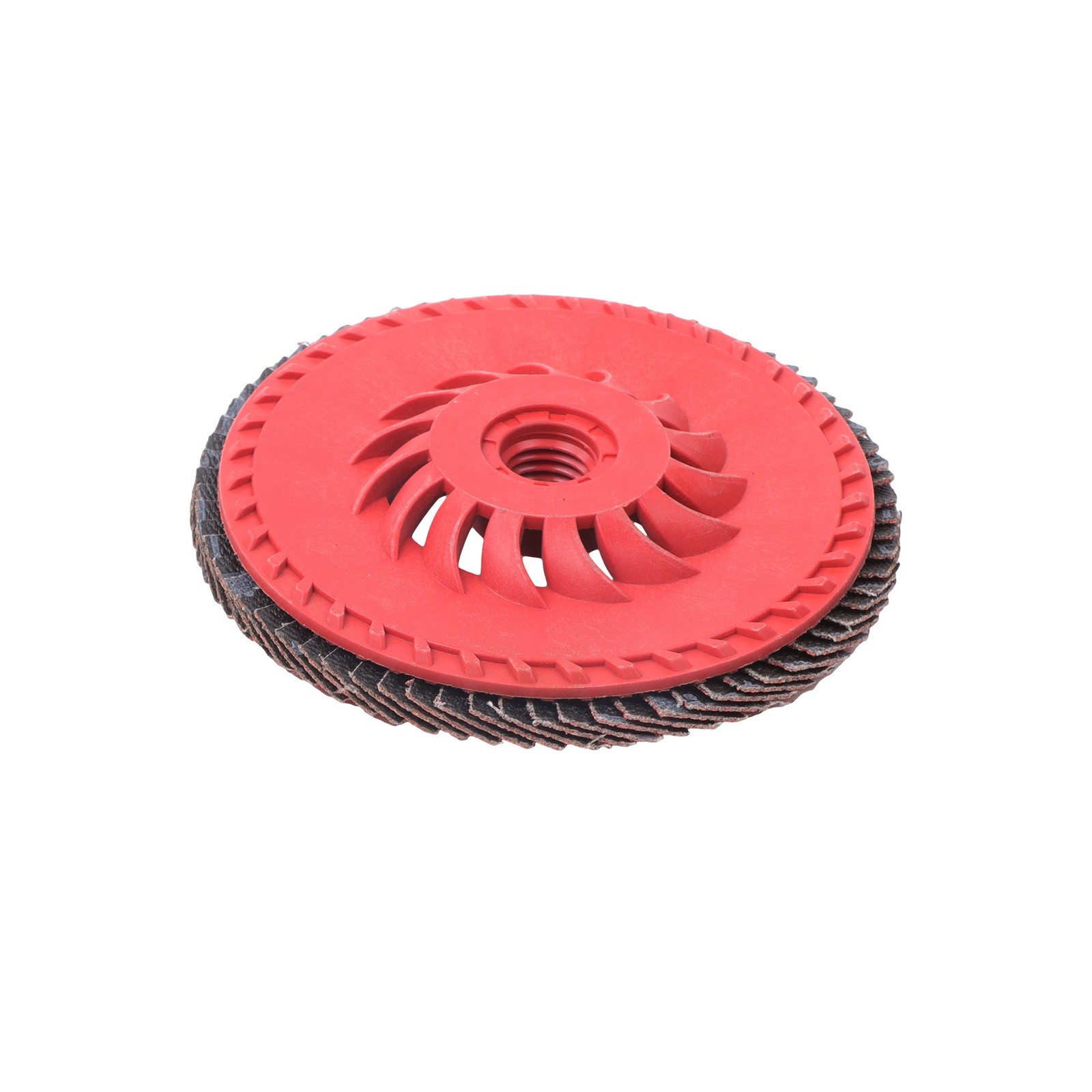 10 Pack 40/60/80/120 Grits Ceramic Hundred Impeller 4-1/2″ Flap Sanding Disc