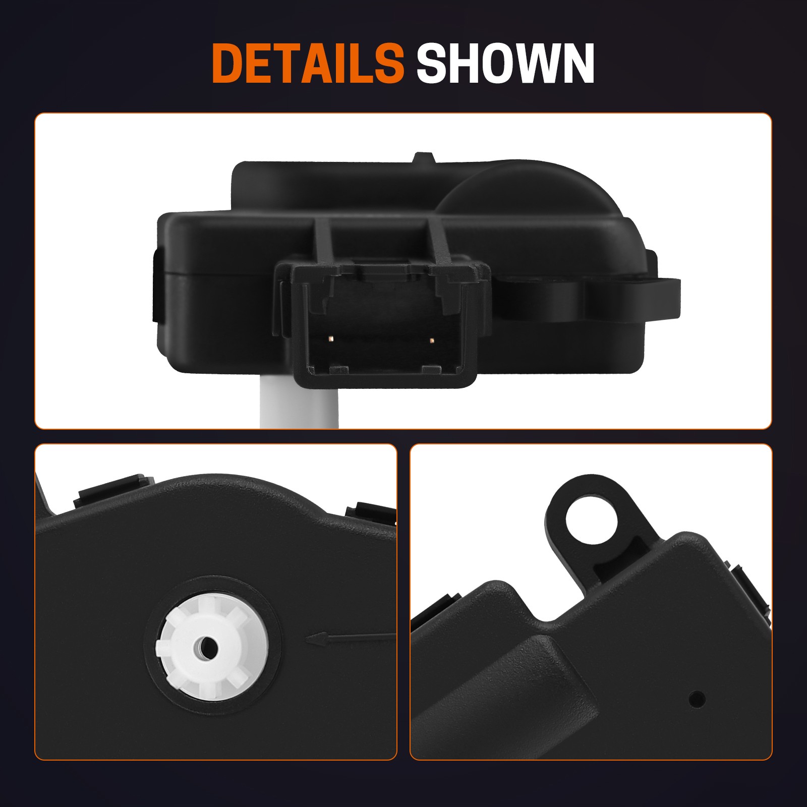SINTLY Main HVAC Blend Door Actuator for Jeep Grand Cherokee Dodge 11-13 604-045