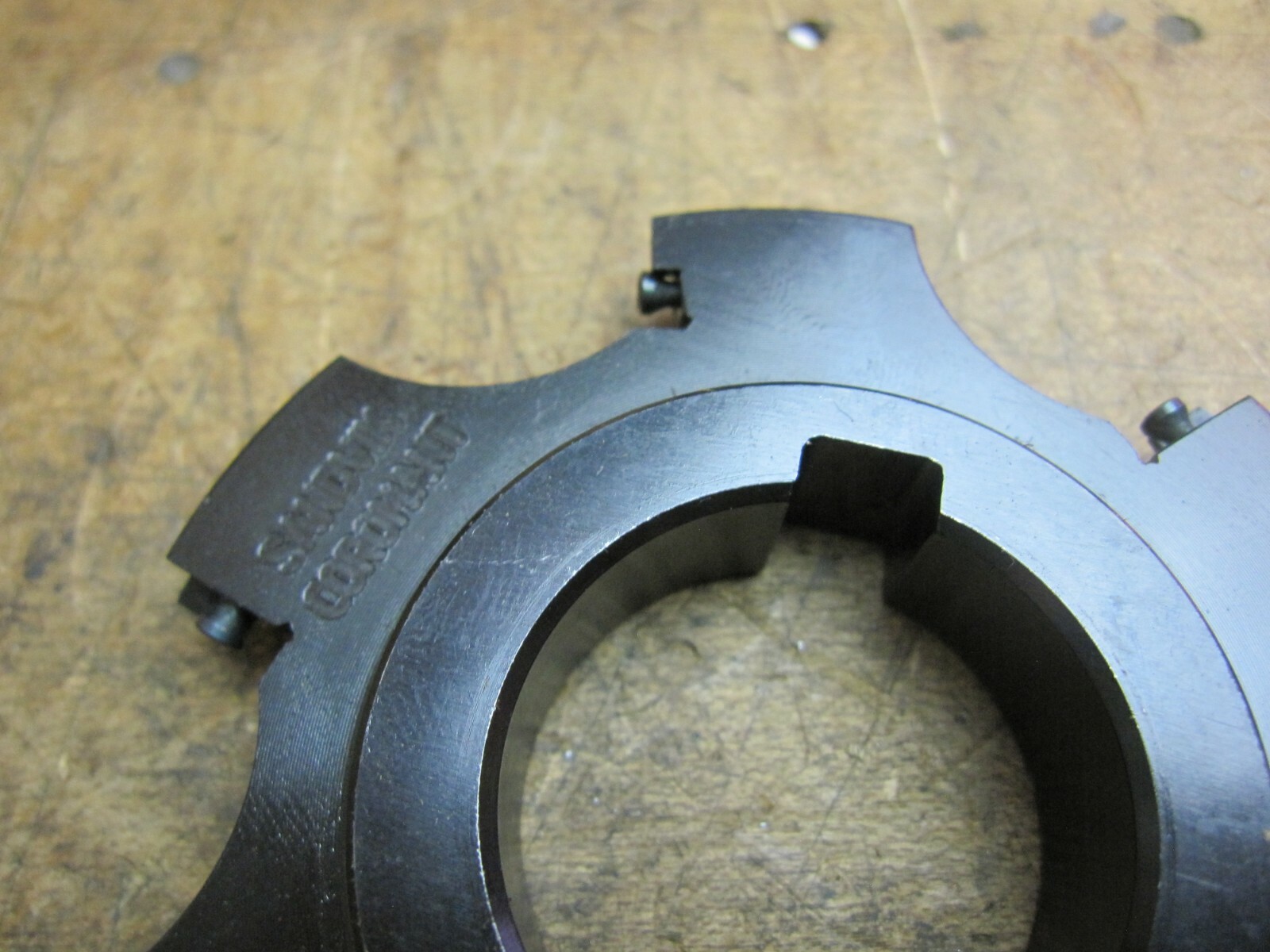 Sandvik 431-240242 N38 3-1/8″ X 1/4″ 6 insert indexable slot mill cutter 1-1/2″