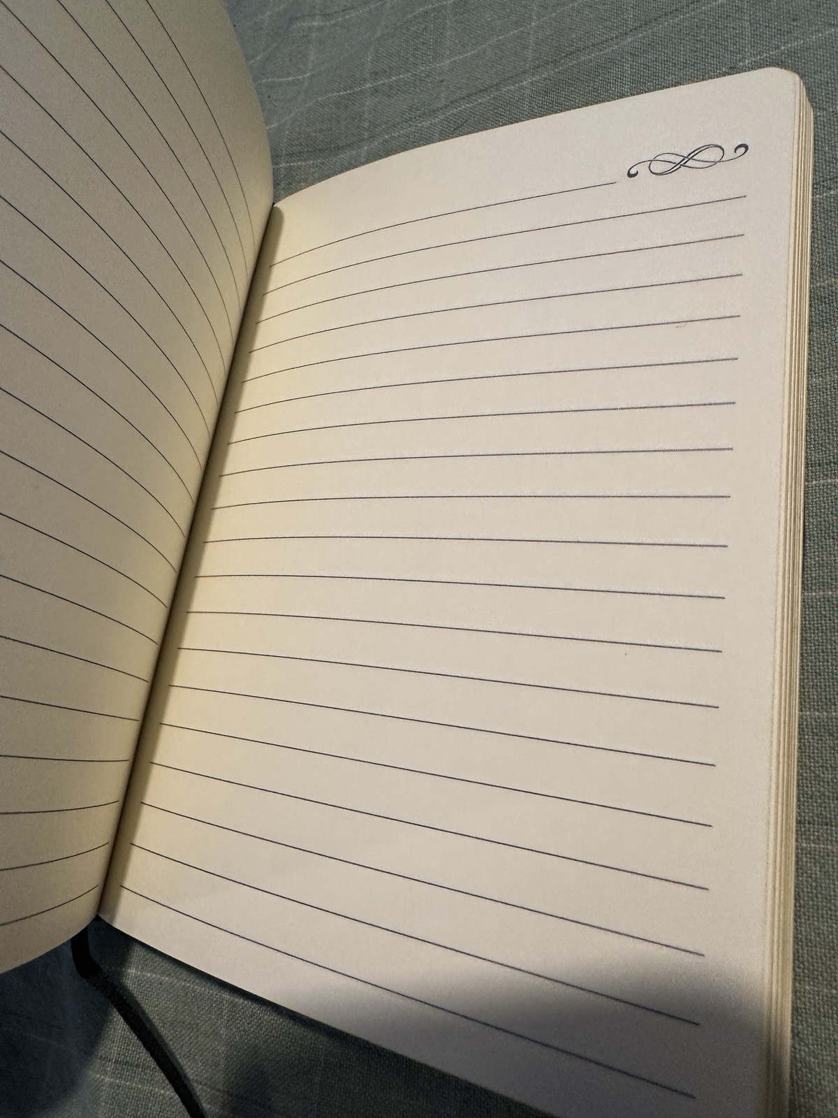 Markings By C R GIBSON Journal Embossed Cover Lined Pages 6.75×4.75” EUC