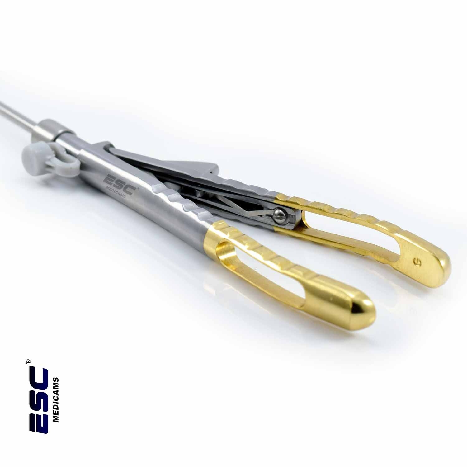 Laparoscopic Needle Holder Storz Type Forceps Curved Jaw Laparoscopy Instruments