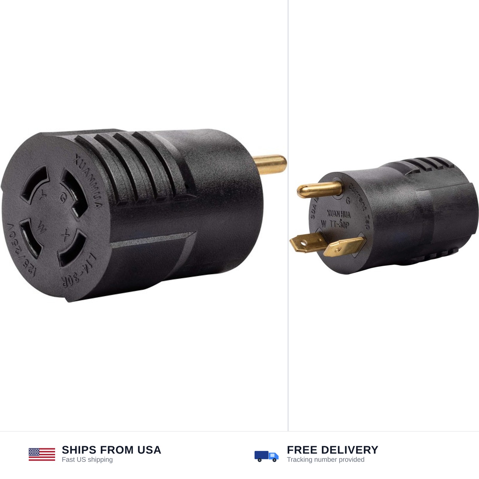 Westinghouse 30132A Generator Plug Adapter, TT-30P to L14-30R