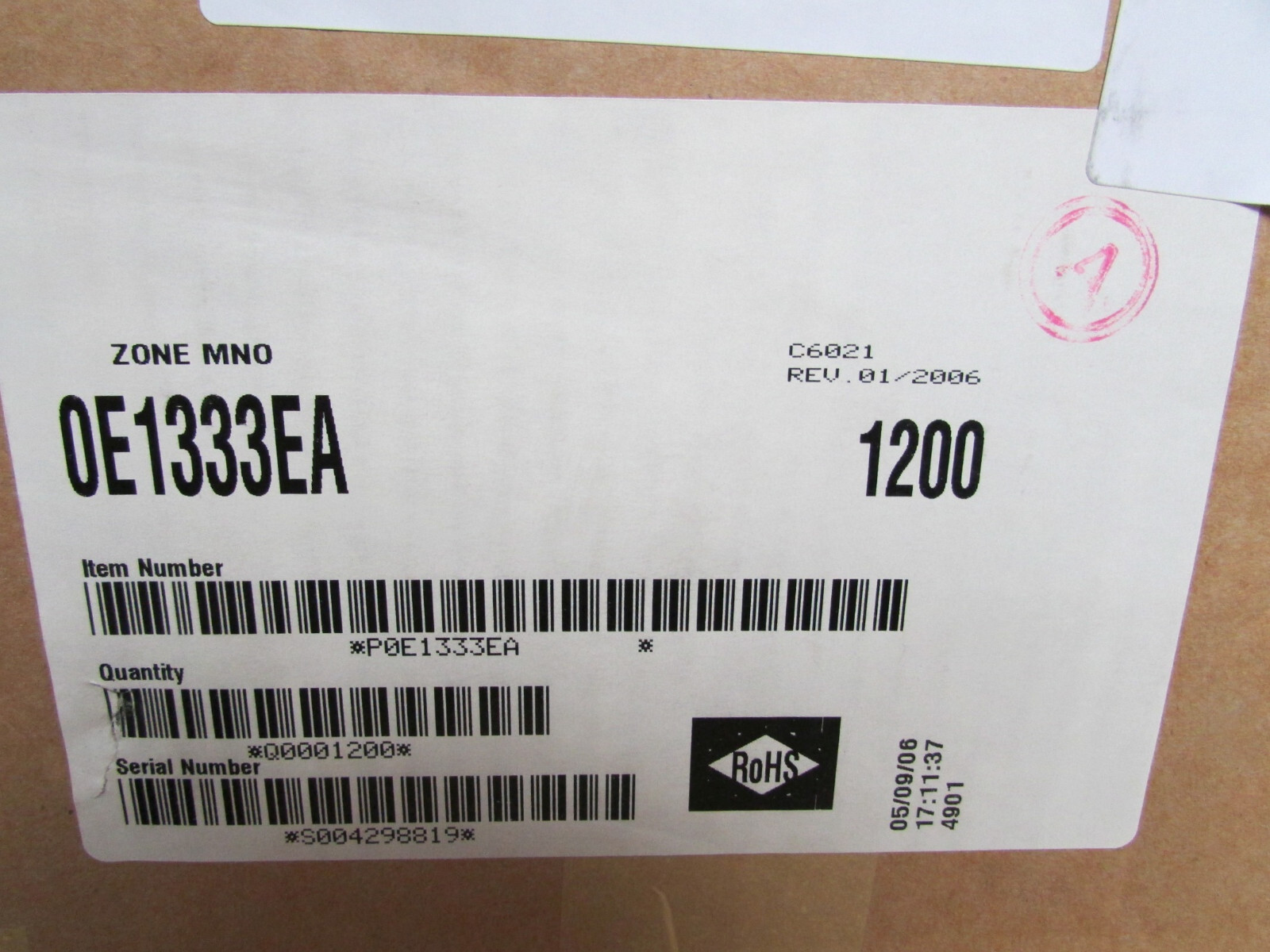 5 Cherry E13 15A Normally Open Snap Push Button Limit MicroSwitch 125VAC/250VAC