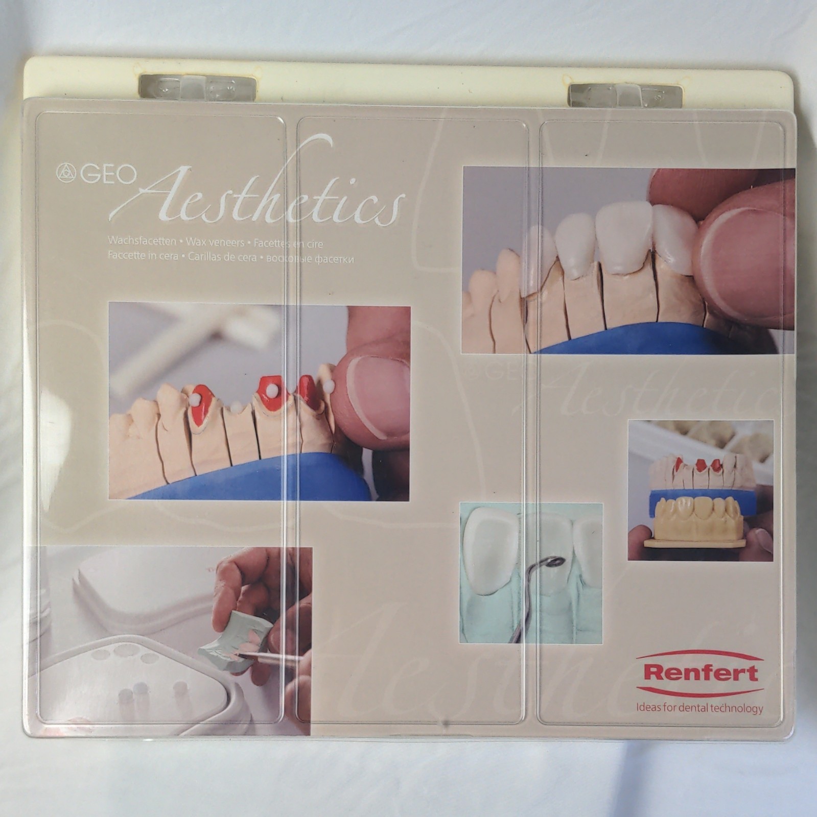 Renfert GEO Aesthetics Wax Veneers Facets Dental Laboratory Kit Set
