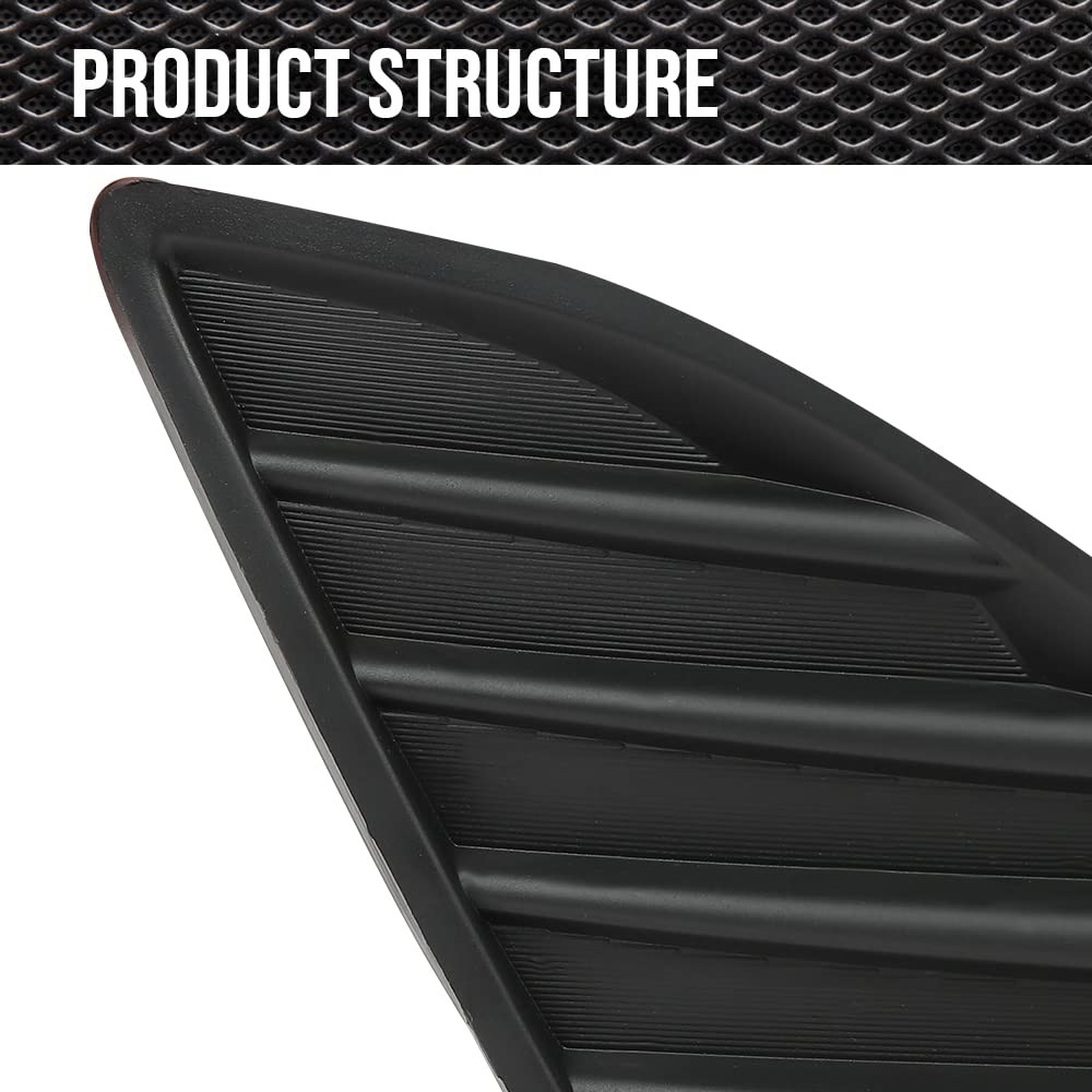 Front Bumper Lower Grille Insert Fog Hole Cover Toyota Camry 2012-2014 L&R Side