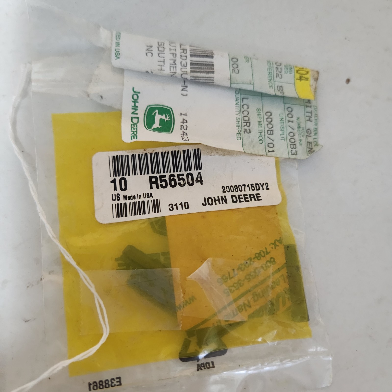 John Deere R56504 SPRING PIN PACK OF 10 – NOS NEW Genuine