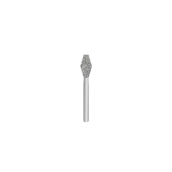 Diamond Burs ISO 524 Mid-Coarse TEX-12(Pack of 5)