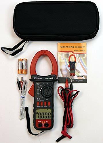 New Sinometer BM802A True RMS AC Voltage Clamp Meter Inrush Measurement