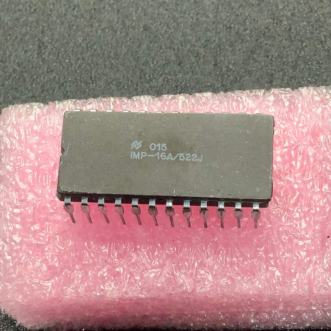 IMP-16A/522J – NSC – CROM was used to implement the IMP minicomputer.