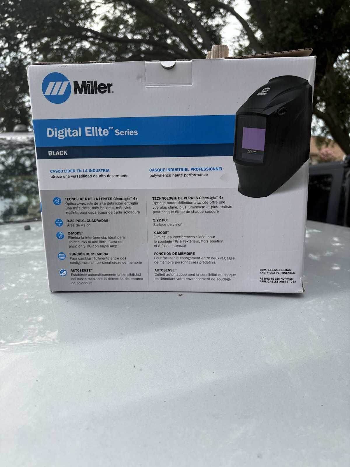 Miller Digital Elite Series Black AutoDarkening Welding hood Miller welding hood