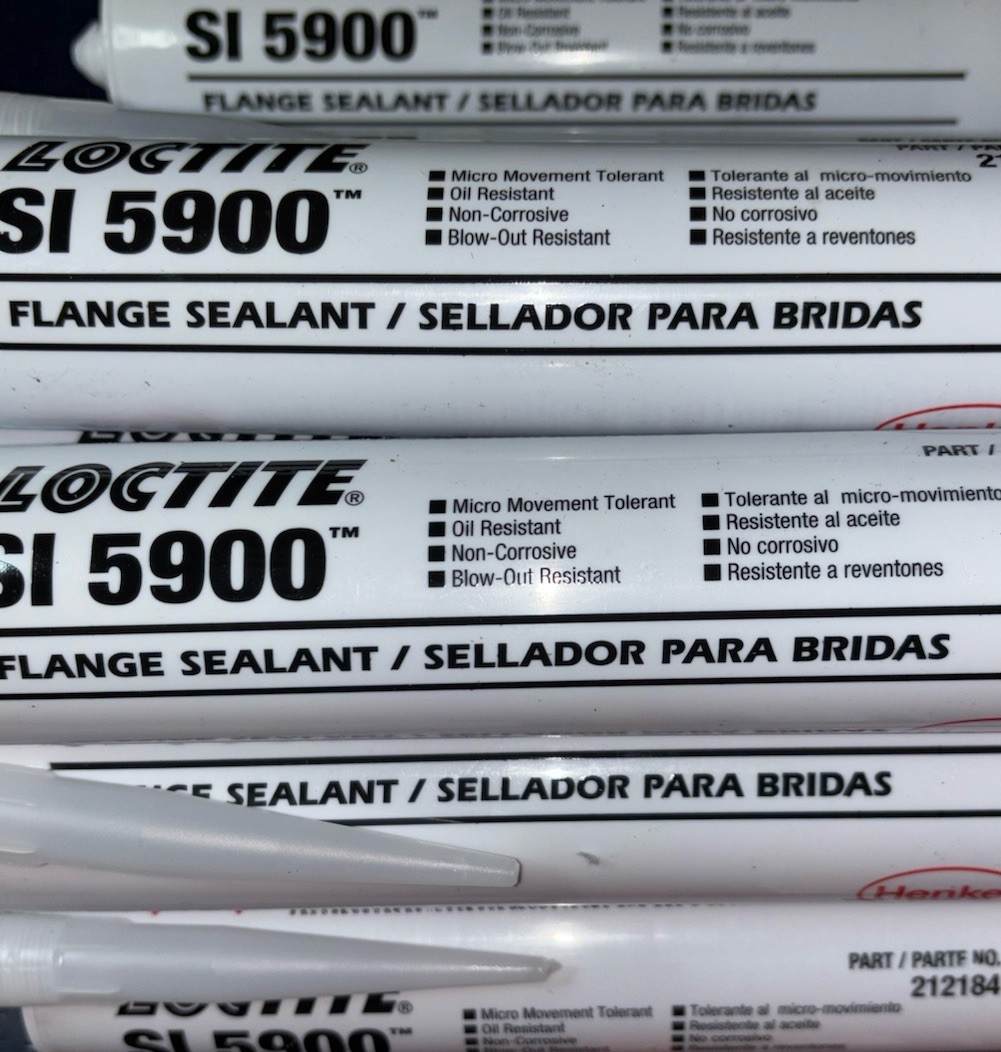 (10) Loctite 5900 Flange Sealant 300mL / 10.1 FL OZ 212184 EXP 10/26 10 Tubes
