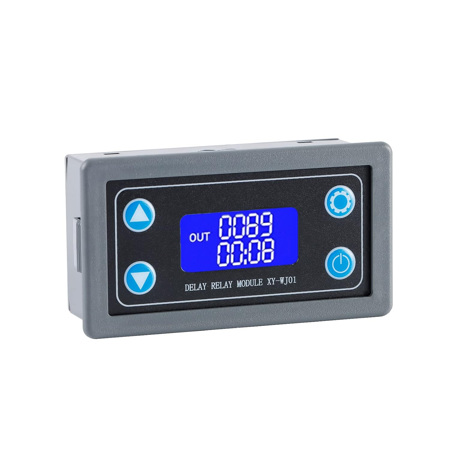 XY-WJ01 Delay Relay Timer Module DC 6-30V 12V 24V 0.01S-9999Min 50Ma Digital Tim