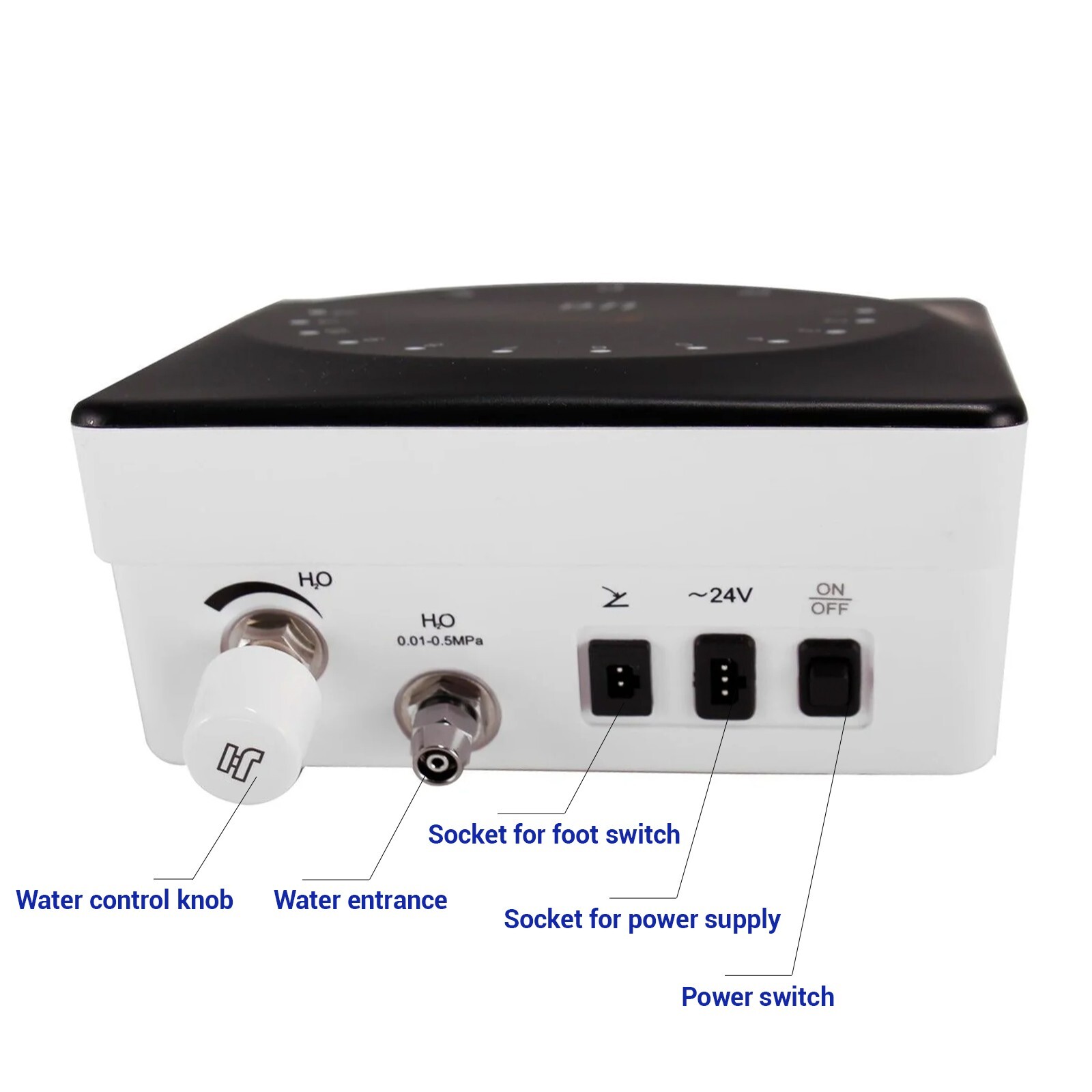 Woodpecker U6 LED Dental Ultrasonic Scaler Scaling Perio Endo Handpiece + 7 Tips