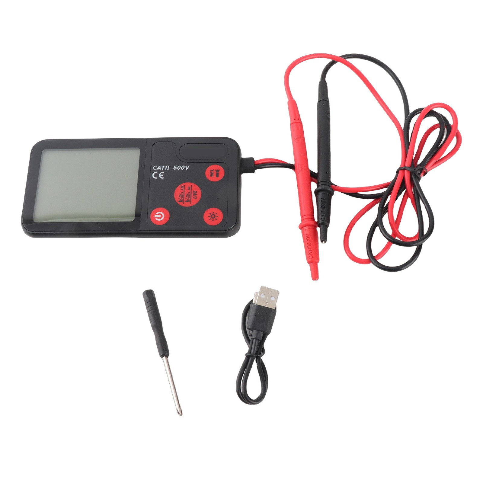 Frequency Meter Portable True RMS Digital Multimeter for Electrical Work