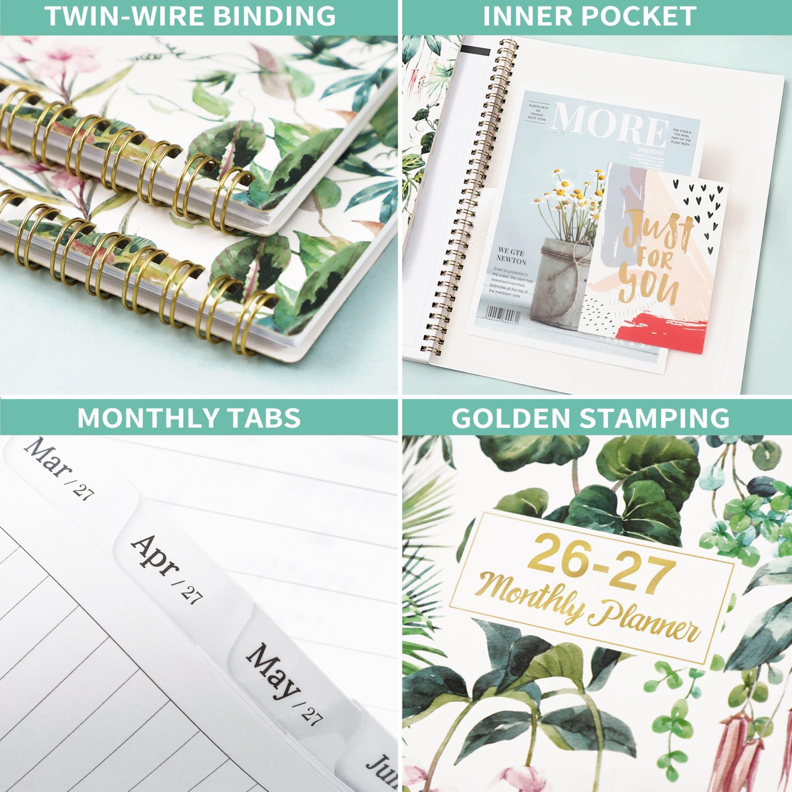 2026-2027 Monthly Planner/Calendar – Jan. 2026 – Dec. 2027, Monthly Planner